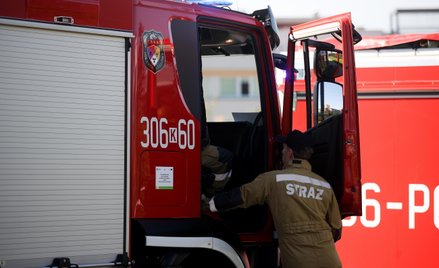 Pożar w szpitalu w Łodzi. Nie żyje jeden z pacjentów