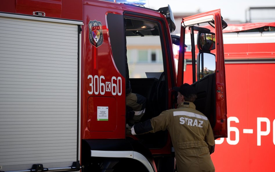 Pożar w szpitalu w Łodzi. Nie żyje jeden z pacjentów