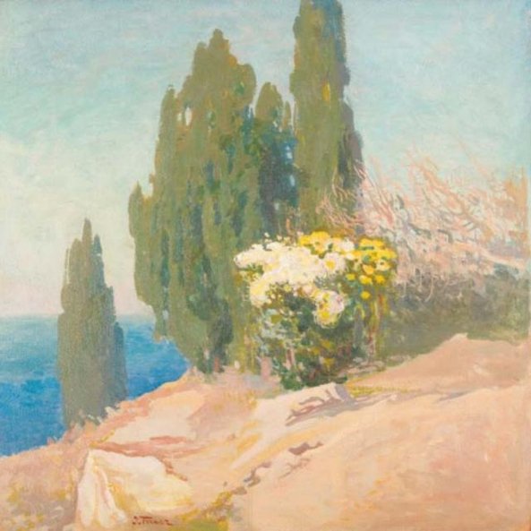 Pejzaż Iwana Trusza.