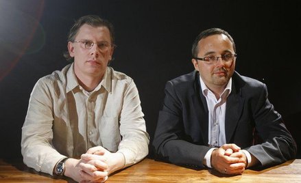 Sławomir Cenckiewicz (z lewej) i Piotr Gontarczyk
