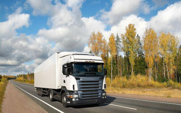 Ciężarówki z podatkiem od środków transportowych