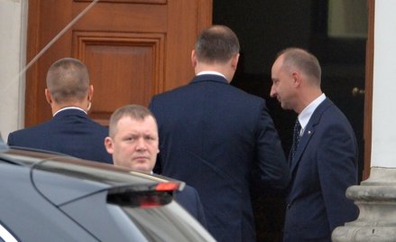 Jarosław Kaczyński i Andrzej Duda rozmawiali w Belwederze