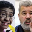 Maria Ressa i Dmitrij Muratow