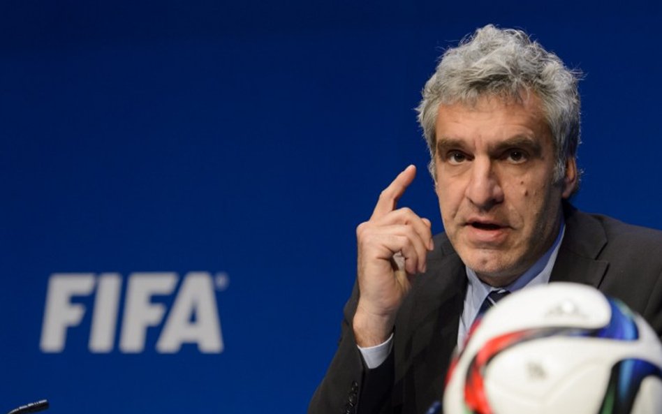 Rzecznik FIFA Walter De Gregorio