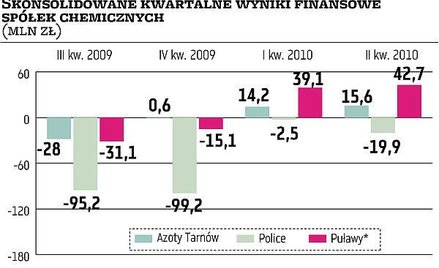 Ograniczenie dostaw uderzyłoby w chemię