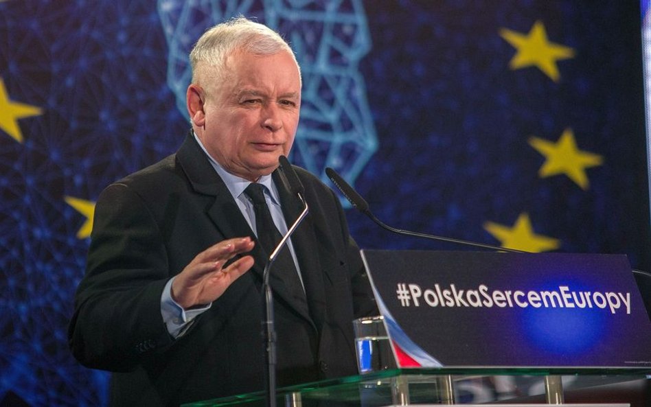 Prezes PiS Jarosław Kaczyński