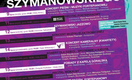 Dni Muzyki Karola Szymanowskiego