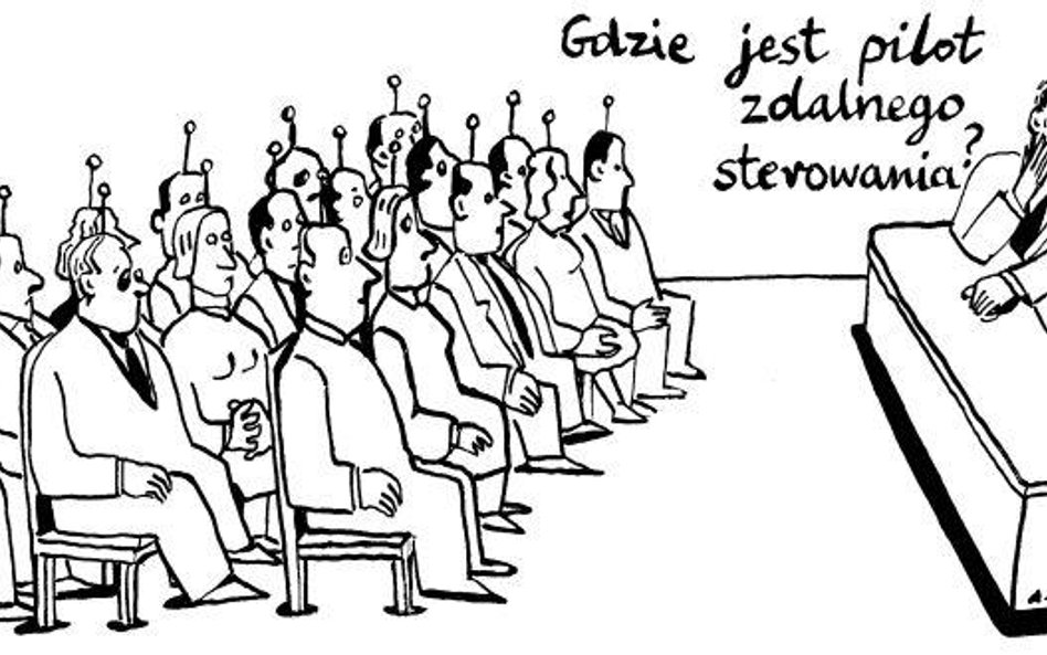 Andrzej Krauze: Komentarz rysunkowy z 24 stycznia 2011