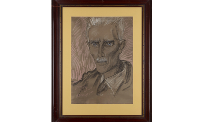 Portret Ignacego Daszyńskiego, 1936, autorstwa Witkacego