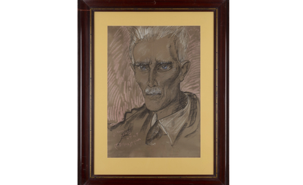 Portret Ignacego Daszyńskiego, 1936, autorstwa Witkacego