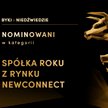 Kandydaci do statuetki Byka i Niedźwiedzia w kategorii spółka roku z rynku NewConnect