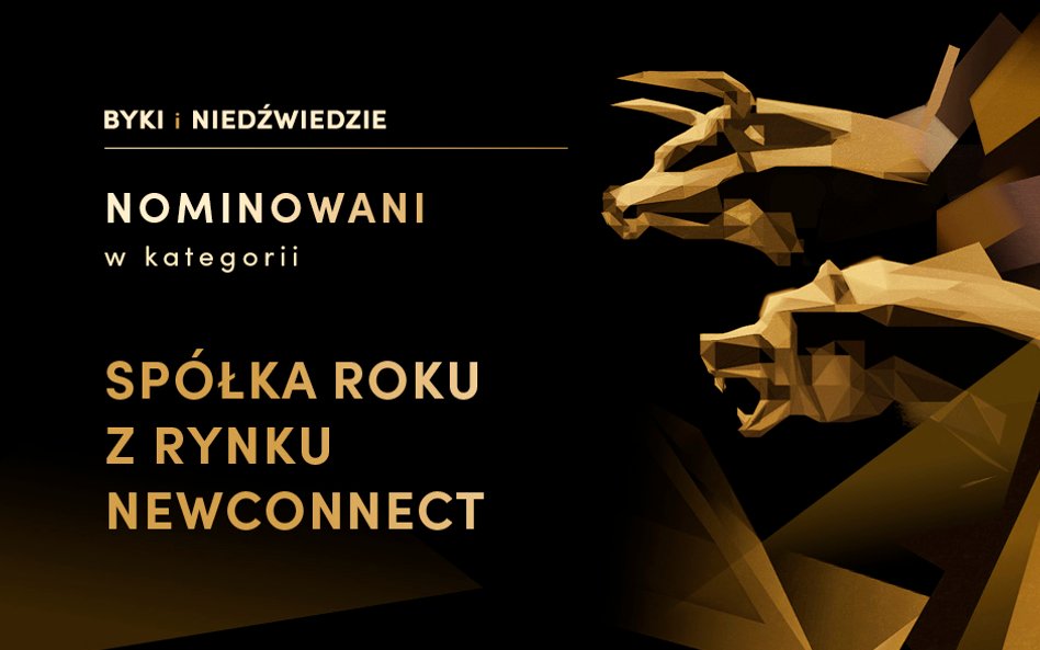 Kandydaci do statuetki Byka i Niedźwiedzia w kategorii spółka roku z rynku NewConnect