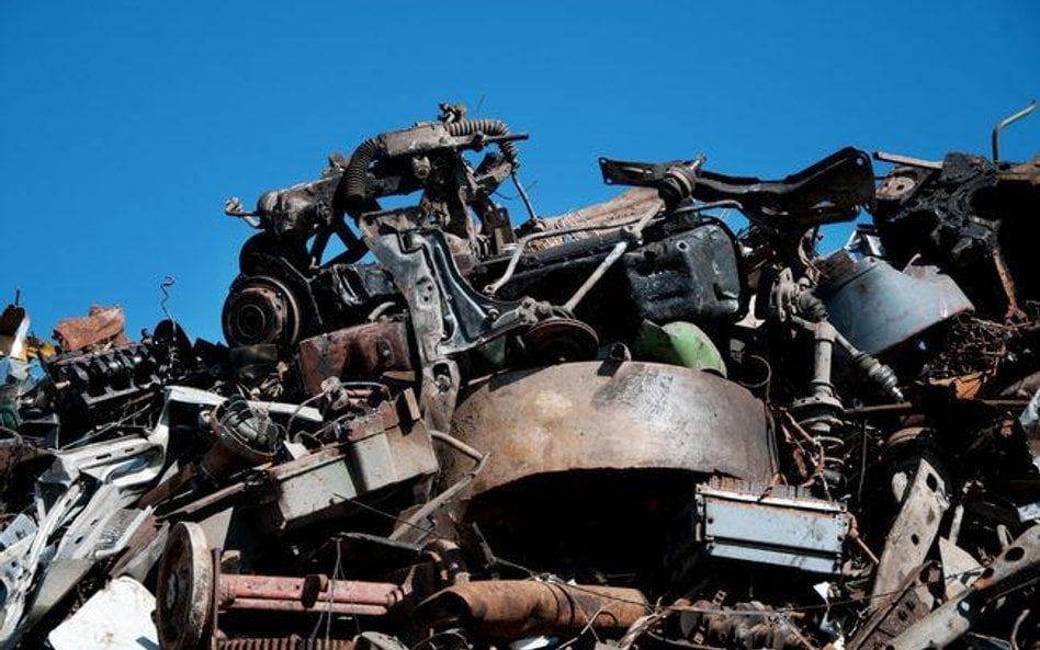 Zużyte części samochodowe nadające się do recyklingu to odpady