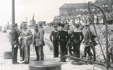 Józef Piłsudski w Toruniu z wystawy „MarszałekPiłsudski w ikonografi”
