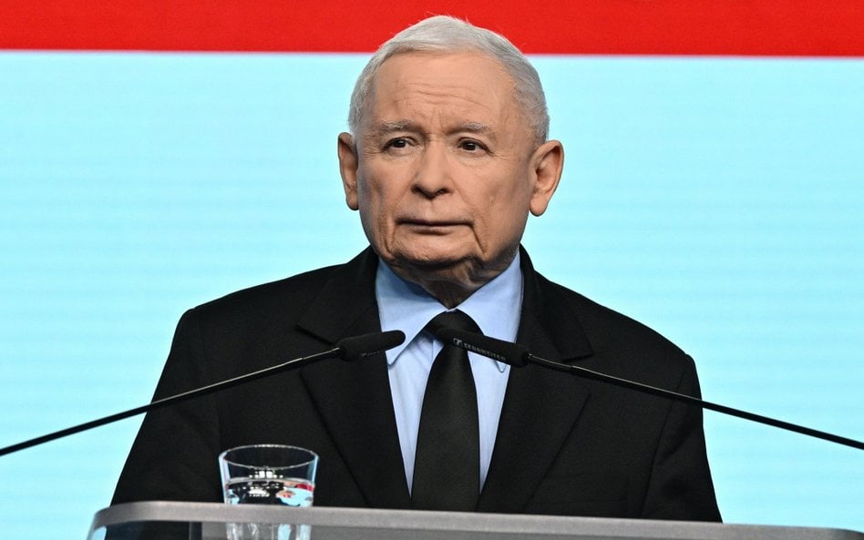 Prezes PiS Jarosław Kaczyński