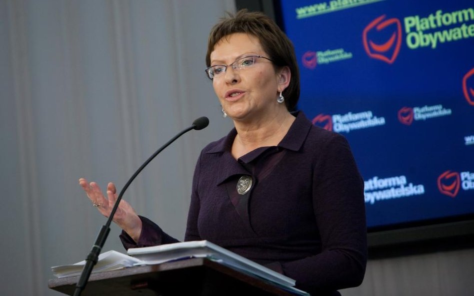 „Efekt Kopacz"- poparcie PO mocno w górę