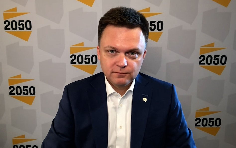 Szymon Hołownia, lider Polski 2050