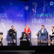 Uczestnicy debaty „Organizacje przyszłości: czy człowiek nadal będzie w centrum firmy w 2035 roku?”