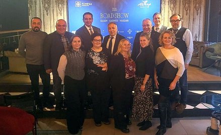 Przedstawiciele biura podróży Kompas Tour opowiedzieli agentom turystycznym z Katowic, Warszawy i Kr