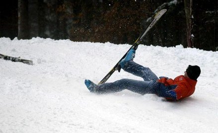 Polisa ochroni po wypadku na stoku narciarskim