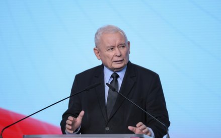 Prezes Prawa i Sprawiedliwości Jarosław Kaczyński
