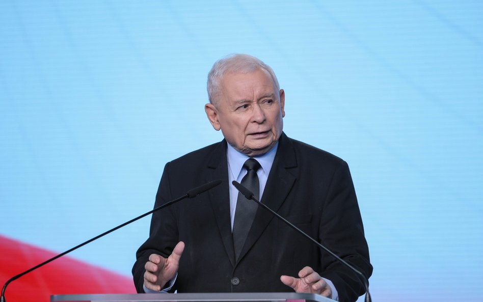 Prezes Prawa i Sprawiedliwości Jarosław Kaczyński