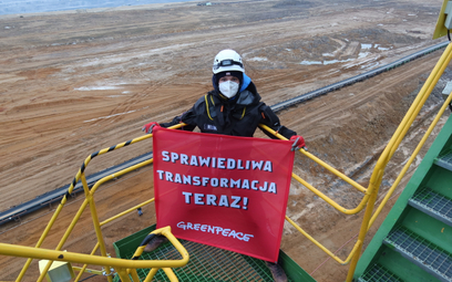 Flisowska (Greenpeace): reakcja PGE na protest – ignorancja czy zła wola?