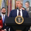 Prezydent USA Donald Trump przemawia we wtorek w Gabinecie Owalnym