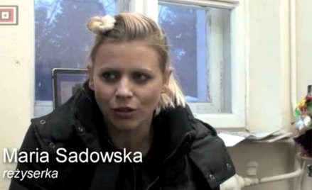 Maria Sadowska z planu "Motylka"