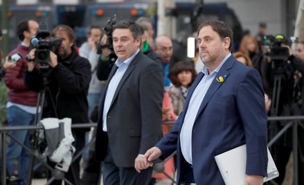 Oriol Junqueras, lider radykalnej Esquerra Republicana i były zastępca szefa rządu regionalnego Kata