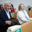 Jeden z oskarżonych, prof. Jacek Dubiel (L; zgodził się na publikację wizerunku) na sali rozpraw Sąd