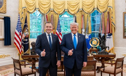 Karol Nawrocki spotkał się z Donaldem Trumpem w Białym Domu podczas kampanii wyborczej