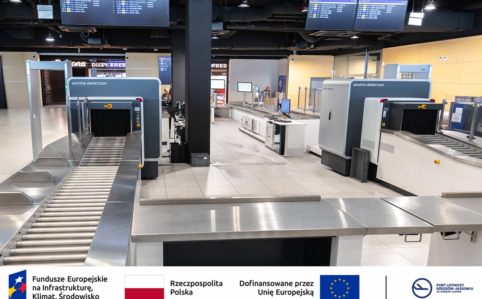 W Rzeszowie pasażerowie wniosą już dwa litry płynu do samolotu. Działają nowe skanery