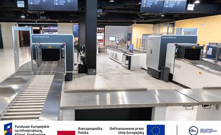 Port Lotniczy Rzeszów-Jasionka wzbogacił się w trzy skanery rentgenowskie do wykrywania materiałów w