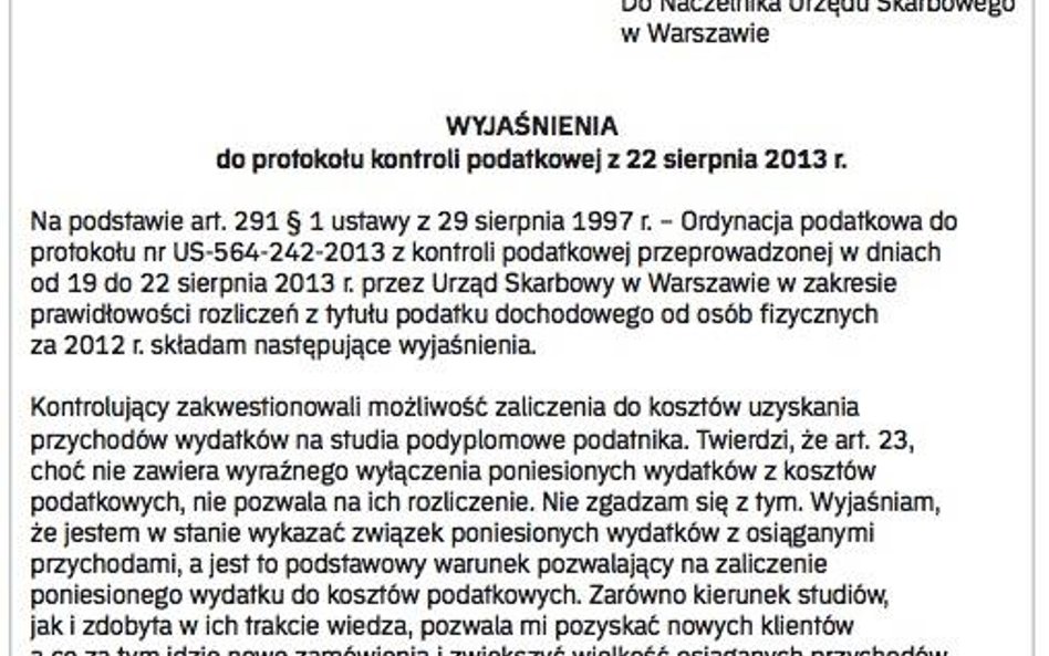 Wzór pisma