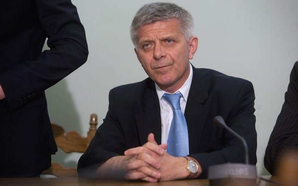 prof. Marek Belka, dyrektor Departamentu Europejskiego Miedzynarodowego Funduszu Walutowego, były po