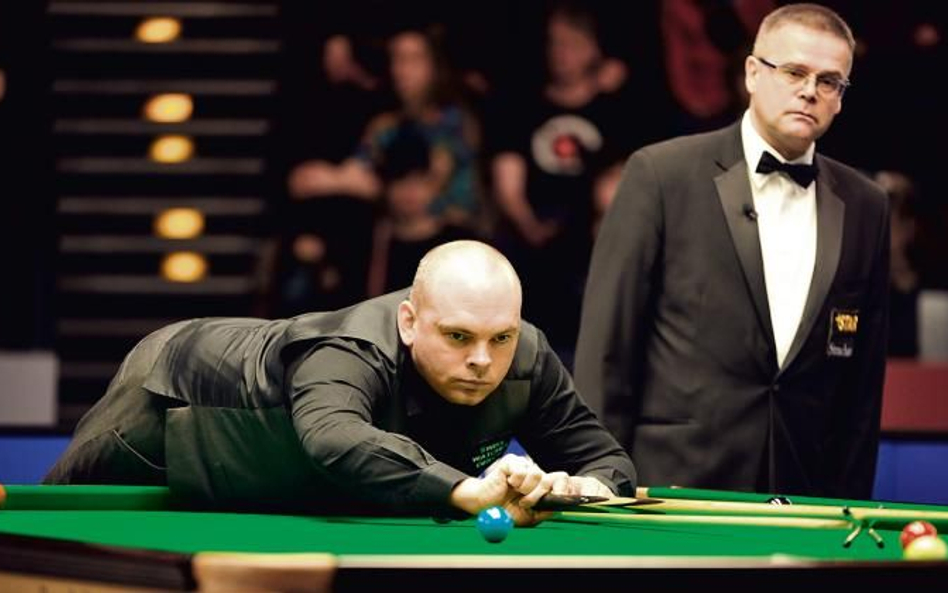 Aktualny mistrz świata Stuart Bingham to jedna z największych gwiazd gdyńskiego turnieju. Fot. Rolan