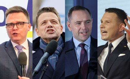 Wybory prezydenckie. Niektórzy kandydaci będą w piątek w Końskich, inni - nie. Na zdjęciach: Rafał T
