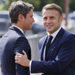 Gabriel Attal i Emmanuel Macron