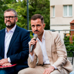 Dyrektor Muzeum Powstania Warszawskiego Jan Ołdakowski i twórca „D'ARC” Krystian Lada