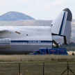 Rosyjski An-124 Rusłan w tureckiej bazie lotniczej