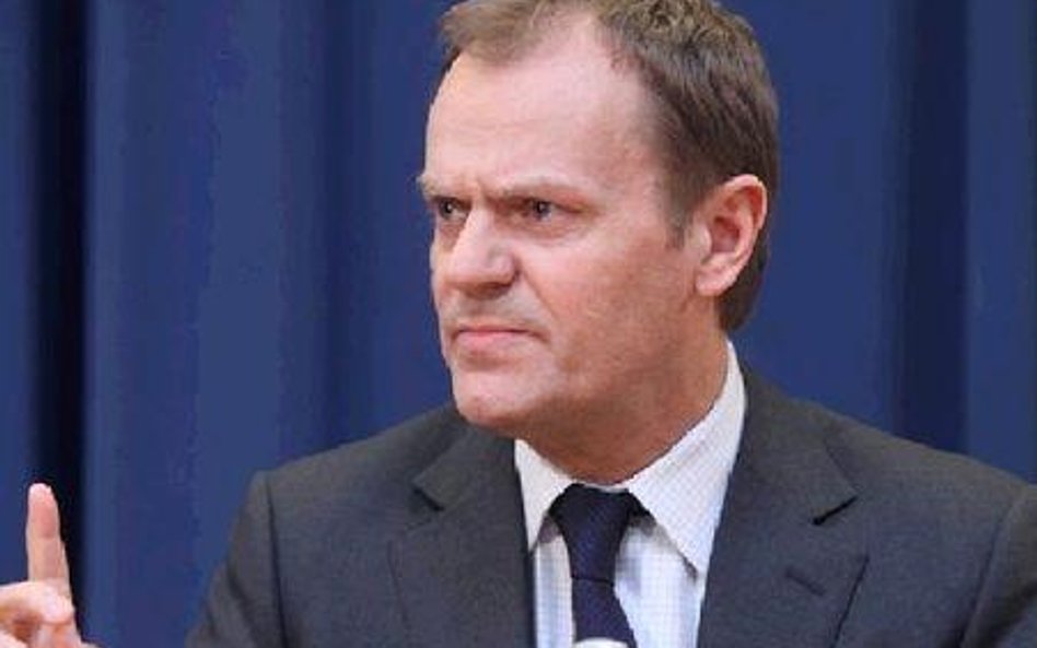 Wściekły jak Donald Tusk