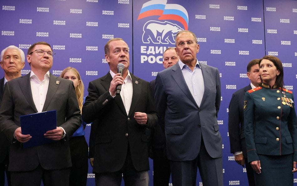 Jedna Rosja uzyskała w wyborach wynik ustalony przez Kreml