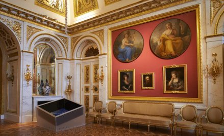 Wystawa „Tajemnica klejnotu Stanisława Augusta”, Sala Salomona, Pałac na Wyspie