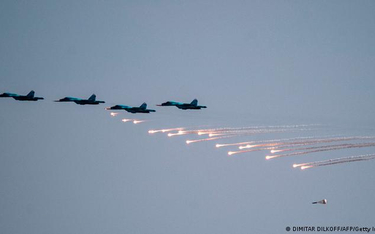 Rosyjskie bombowce podczas ćwiczeń w 2020 roku