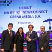 Gremi Media wita się z giełdą
