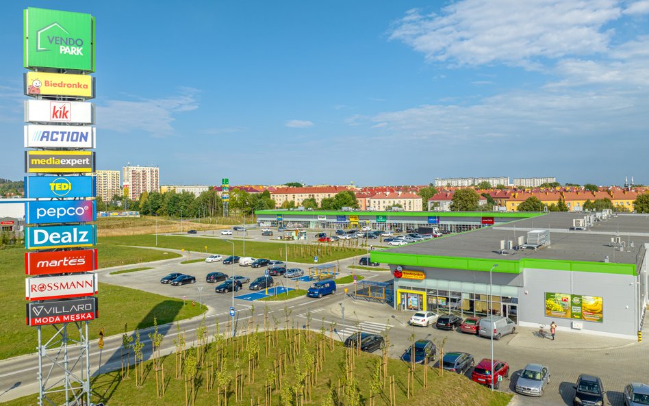 Otworzony w sierpniu 2022 roku Vendo Park Skarżysko-Kamienna zwiększył powierzchnię handlową