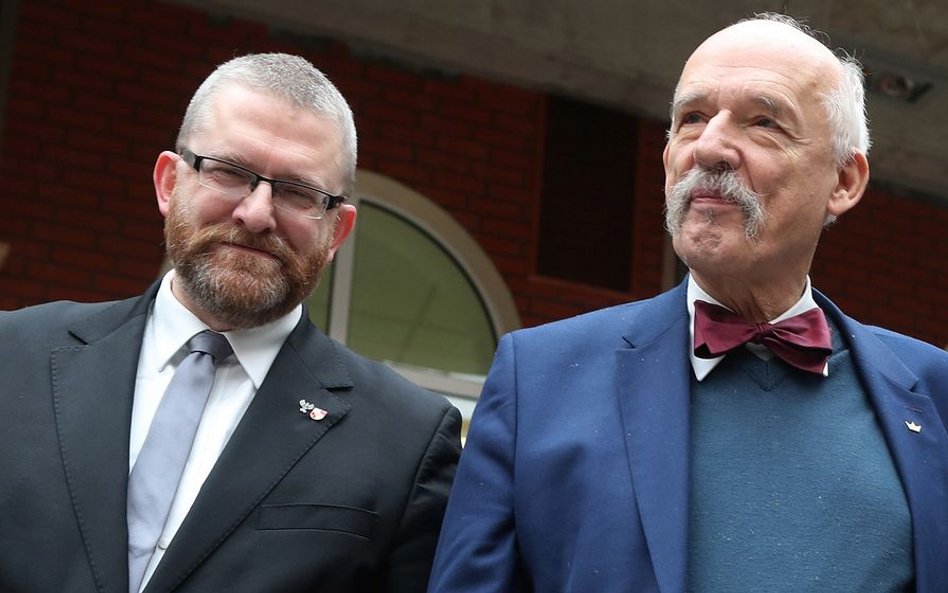 Grzegorz Braun i Janusz Korwin-Mikke