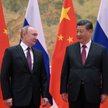 Prezydenci Rosji i Chin, Władimir Putin i Xi Jinping, podczas spotkania w Pekinie, 4 lutego 2022 r.