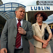 Lech Kaczyński i Elżbieta Kruk, lipiec 1995